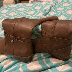 Wide calf high boots